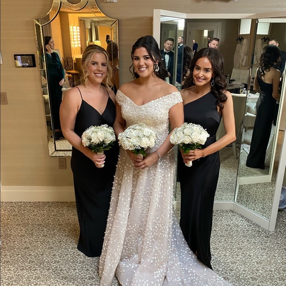 Wedding Gown by Designer Tony Ward.  Bought at Kleinfeld - Picture 4 of 9